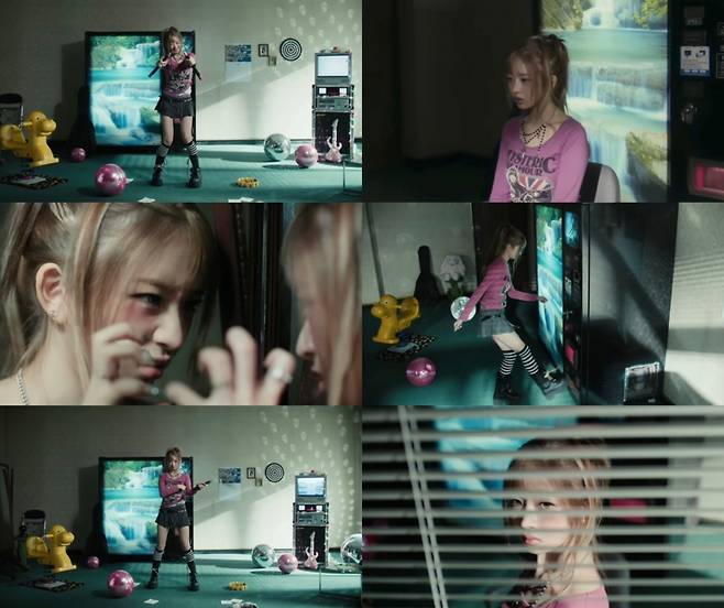 "복도에서 휘파람 소리가 들려서"아이브 레이, '반전 매력' 커밍순 필름