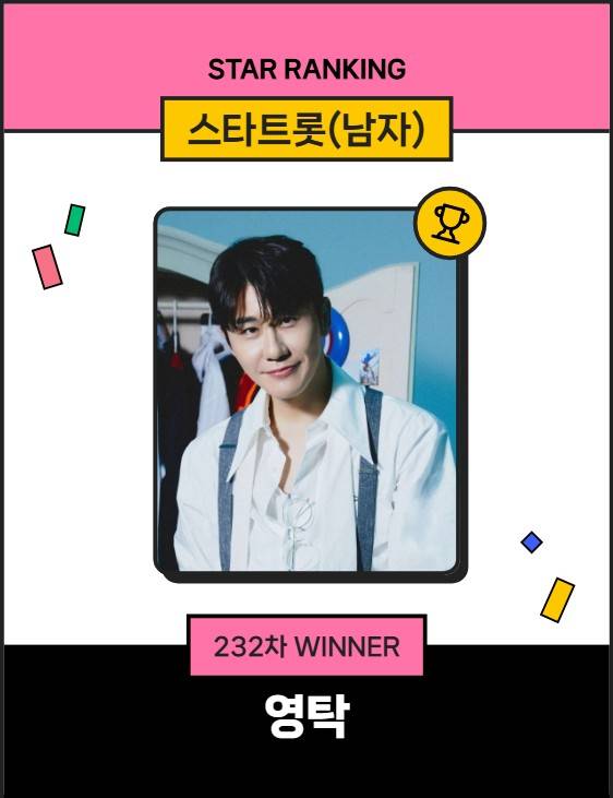 /사진=스타랭킹