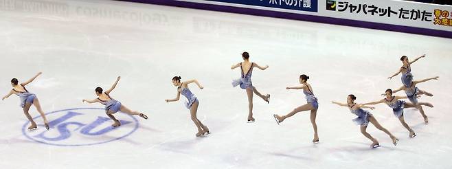 피겨여왕 김연아의 점프 [연합뉴스 자료사진]