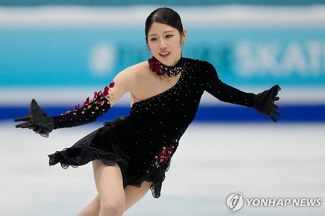 4대륙 선수권 대회에 출전한 이해인 [AP=연합뉴스]