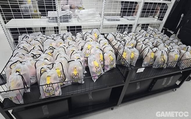 봉제 인형은 여유롭게 진열됐다. (사진= 문원빈 기자)