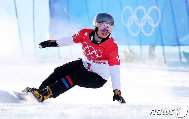 스노보드의 이상호. /뉴스1 ⓒ News1 박지혜 기자