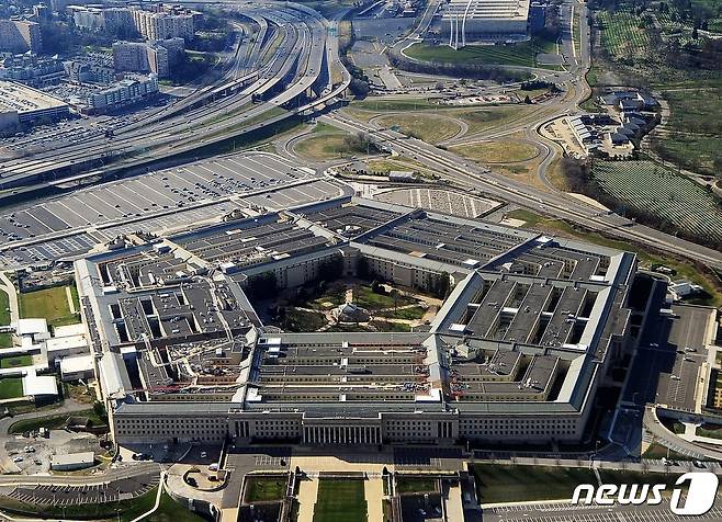 미국 버지니아주 알링턴 소재 미 국방부 청사 ''펜타곤' 전경 2011.12.26 ⓒ AFP=뉴스1 ⓒ News1 정윤미 기자