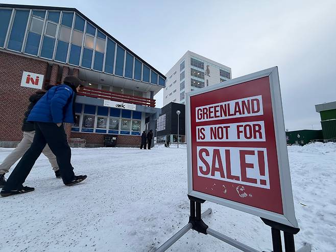 2026년 1월 21일 그린란드 누크 /원선우 특파원