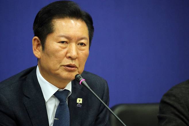 정청래 더불어민주당 대표. /뉴스1