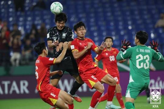 한국 대 베르남 경기 [대한축구협회 제공]