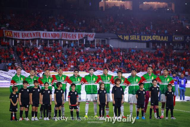 멕시코 대표팀/게티이미지코리아