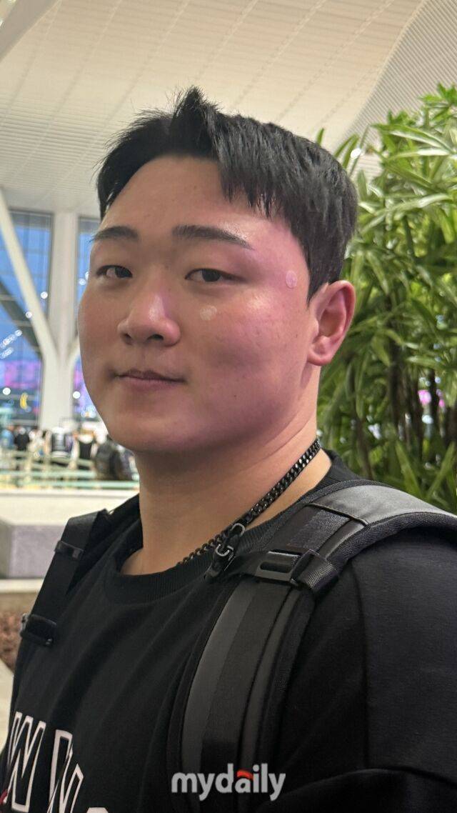 LG 트윈스 이재원./인천공항=김경현 기자