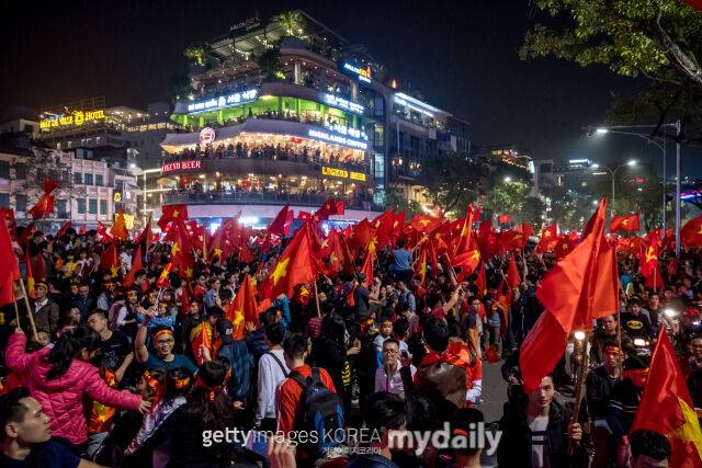 베트남 축구팬/게티이미지코리아