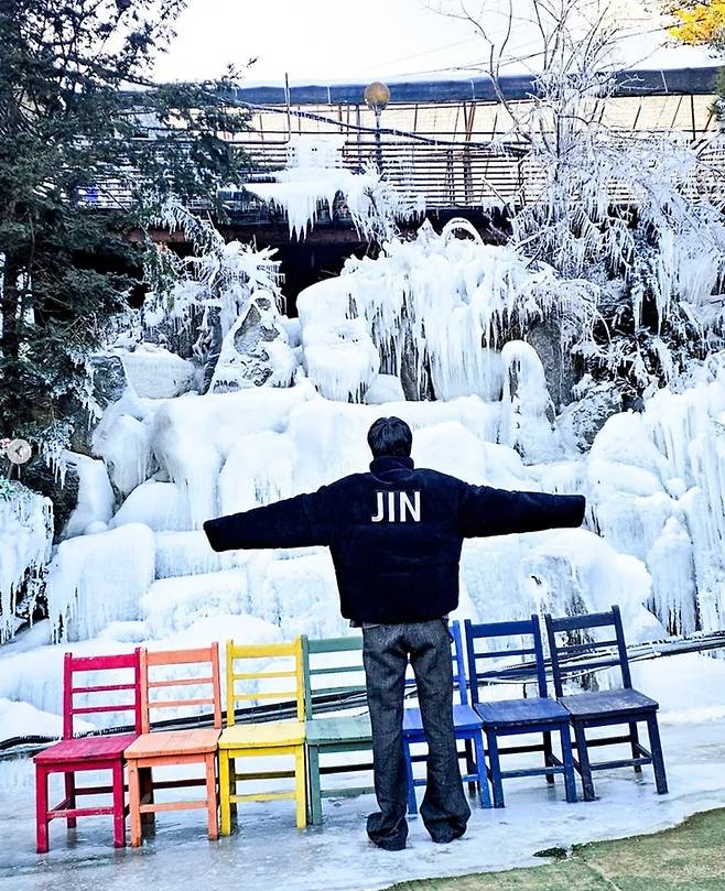 방탄소년단 진 소셜미디어