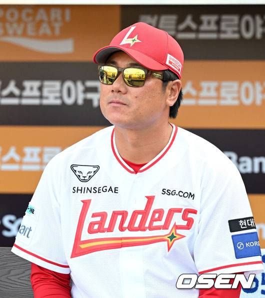 퓨처스올스타 SSG 박정권 감독. /OSEN DB