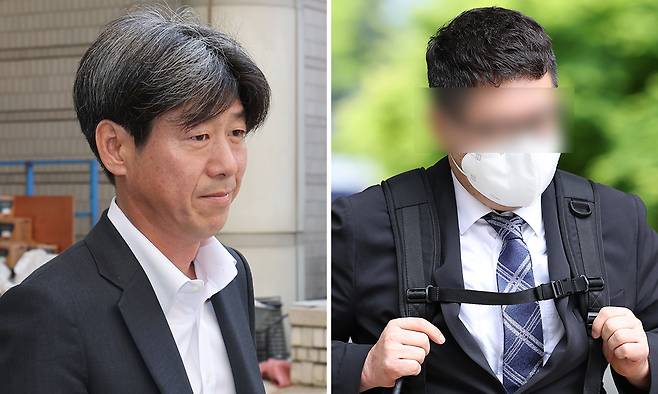 남욱 변호사(왼쪽), 정영학 회계사. 연합뉴스