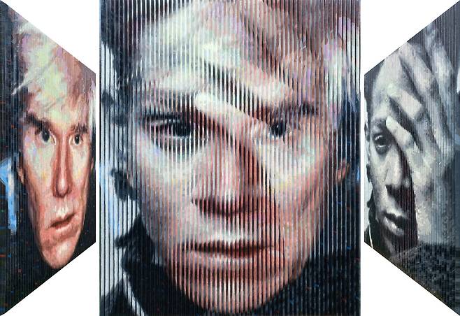 이영하 작 '앤디 워홀 & 장미셸 바스키아' [칼리파 갤러리 제공. 재판매 및 DB 금지]