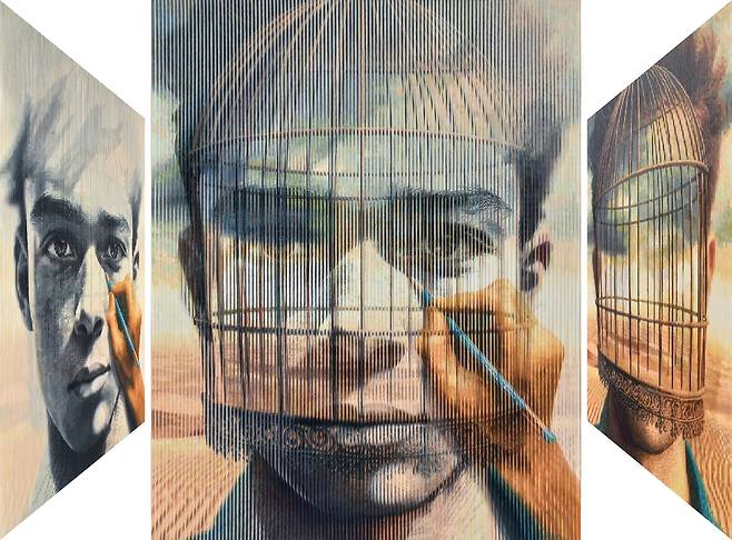 이영하 작 '사유-상실-Ⅰ' [칼리파 갤러리 제공. 재판매 및 DB 금지]