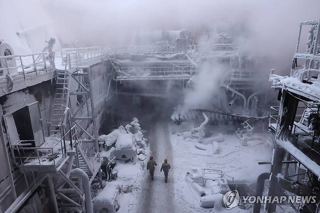 러시아 공습으로 파괴된 우크라이나 발전 시설 [로이터=연합뉴스]