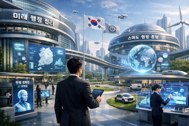 미래형 행정복합단지.사진=챗GPT