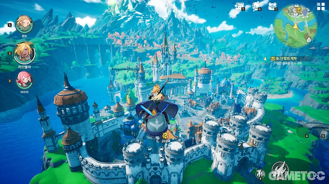 판타지 왕성 느낌이 나는 주요 도시 (사진= 서동규 기자)