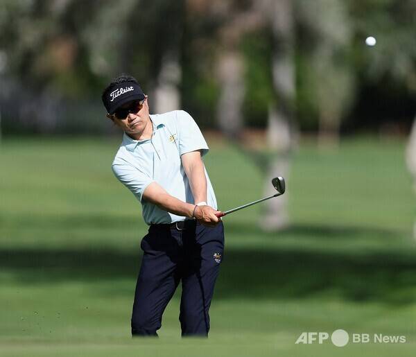 미국프로골프(PGA) 챔피언스투어 2026시즌 개막전인 미쓰비시 일렉트릭 챔피언십에 출전한 양용은 프로. 사진제공=ⓒAFPBBNews = News1