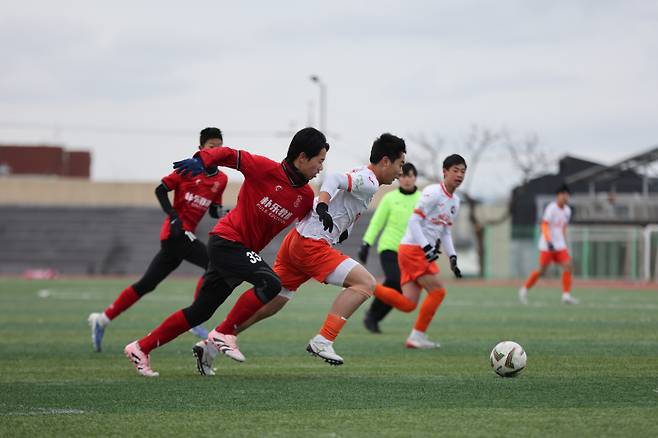 조천운동장/ Ground N 스토브리그 in 제주/ 일산아리FC vs 대련 토네이도(중국)/ 사진제공=그라운드.N 스토브리그