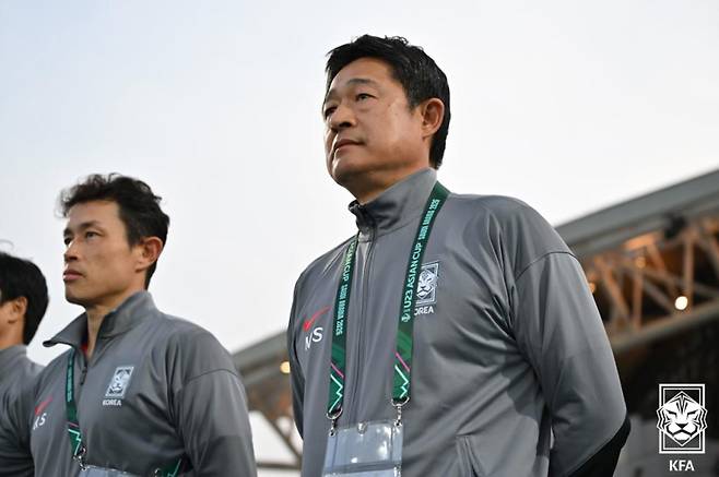 이민성 U-23 축구대표팀 감독. 사진=KFA