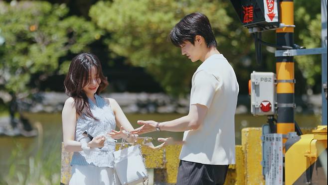 환승연애4 마지막화 우진·지연의 최종 선택 장면 / 사진= 티빙