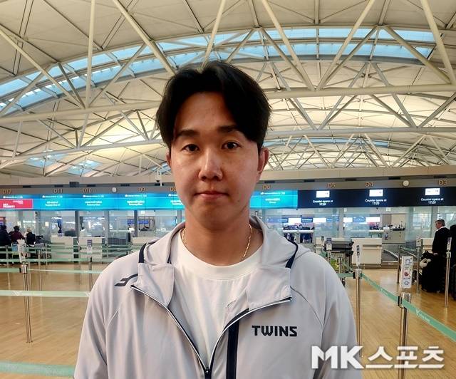 최근 만난 유영찬은 올 시즌 활약을 자신했다. 사진(인천국제공항)=이한주 기자