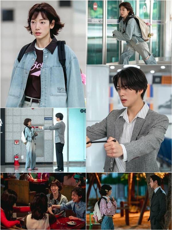 박신혜, 공항서 전력 질주...‘언더커버 미쓰홍’ 몸 사리지 않는 활약