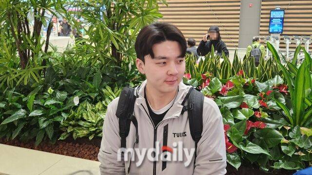 LG 트윈스 이민호./인천공항=김경현 기자