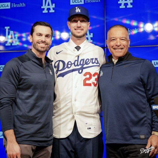 LA 다저스 카일 터커./LA 다저스 SNS