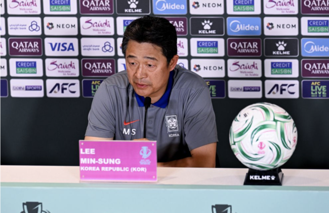 [사진] 이민성 감독 / AFC 홈페이지