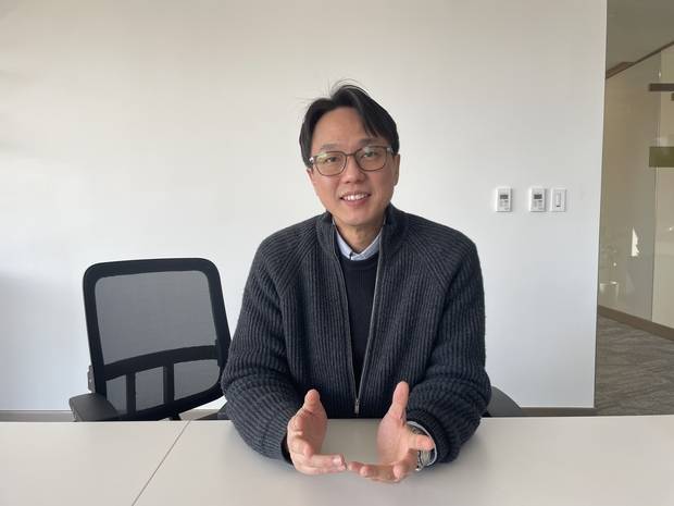 이상윤 위트젠바이오테크놀로지 대표가 서울경제신문과 인터뷰하고 있다. 김창영 특파원