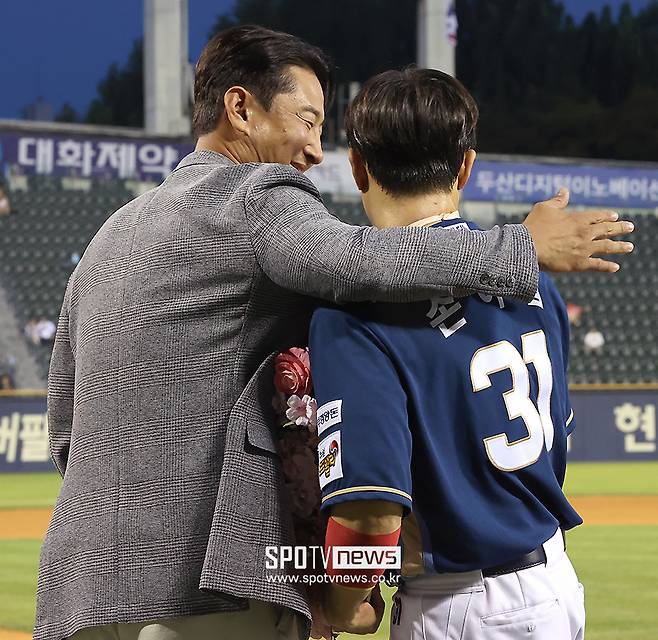 ▲ 박용택 손아섭 ⓒ곽혜미 기자