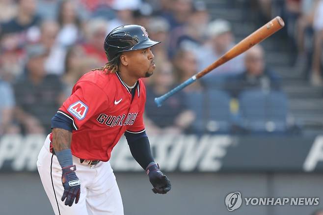 클리블랜드 가디언스 호세 라미레스 [UPI=연합뉴스]