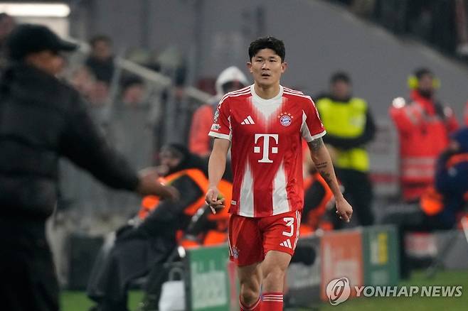 뮌헨의 김민재 [AP=연합뉴스]