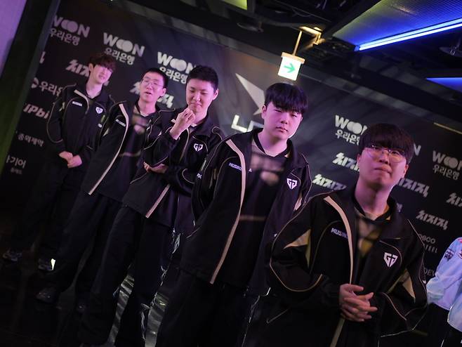 LCK컵에 출전 중인 젠지. 사진 | 라이엇 게임즈