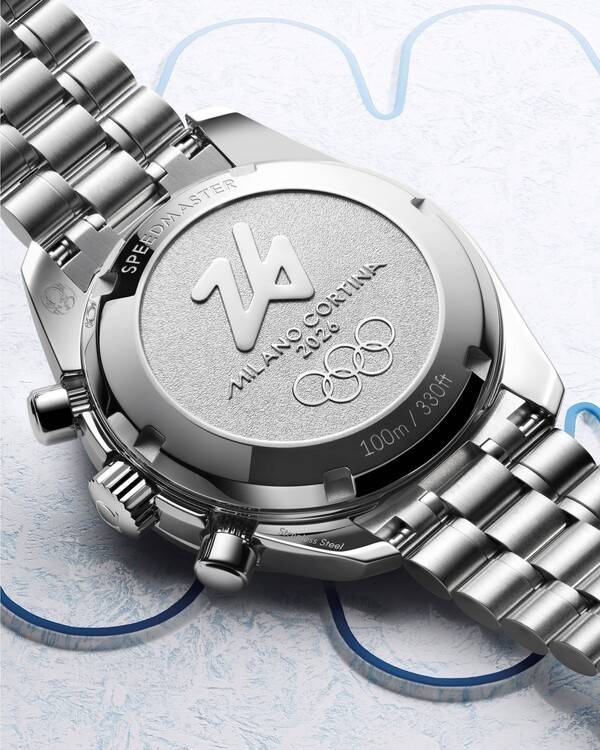 2026 밀라노·코르티나 동계올림픽에서 '올림픽 공식 타임키퍼' 오메가가 대한민국 선수단의 첫 금메달 순간을 기념한다.(2026 밀라노·코르티나 올림픽 에디션 '스피드마스터 38mm 밀라노 코르티나 2026'). /사진=오메가