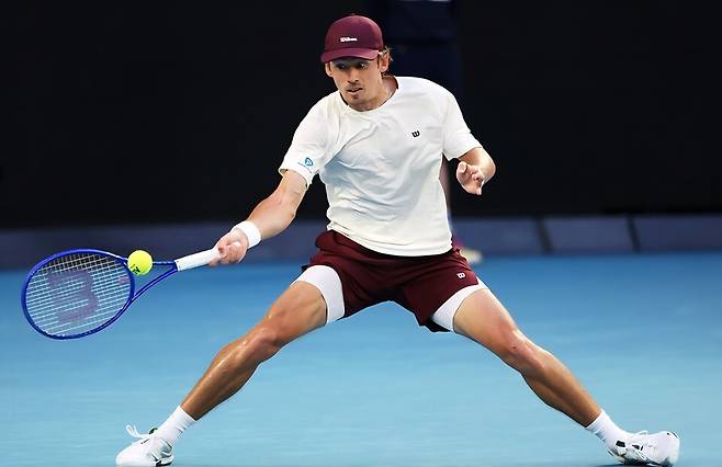 수비력은 최고라는 알렉스 드 미노. 사진 호주오픈