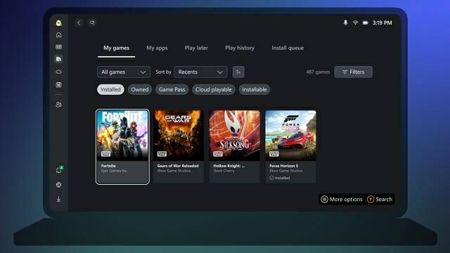 21일 마이크로소프트가 Arm 윈도11용 X박스 앱을 공개했다. (사진=마이크로소프트)