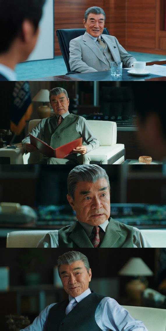 '언더커버 미쓰홍' 이덕화, '살벌 악역' 소화…'강렬 존재감' 과시