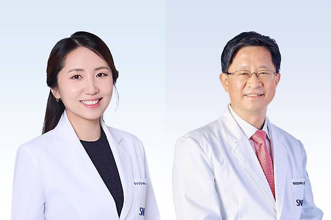 분당서울대병원 정신건강의학과 홍정경 교수(왼쪽), 윤인영 교수