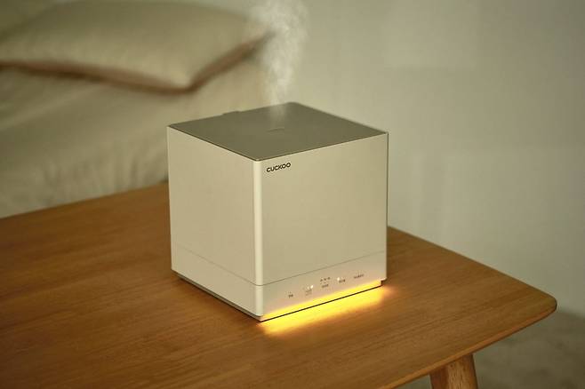 쿠쿠 아이편한 가습기 큐브. 사진=쿠쿠