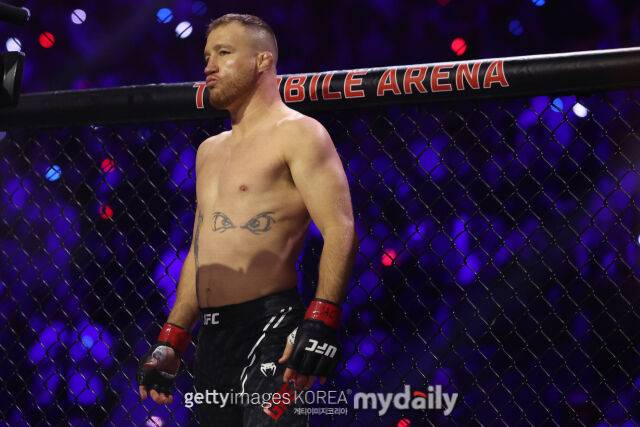 핌블렛과 경기 전 집중하는 게이치. /게티이미지코리아