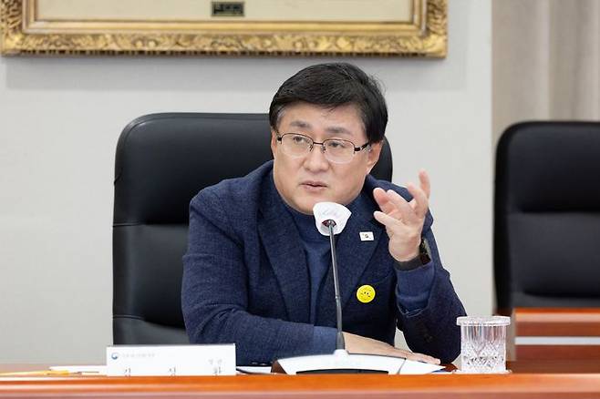 [서울=뉴시스] 김성환 기후에너지환경부 장관(사진=기후에너지환경부 제공) 2026.01.22. photo@newsis.com *재판매 및 DB 금지