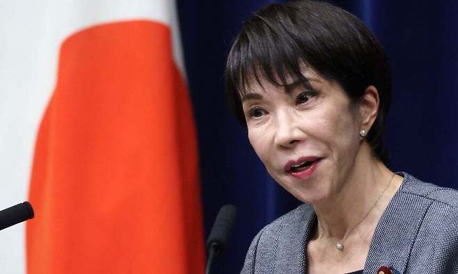 다카이치 사나에 일본 총리. AP연합