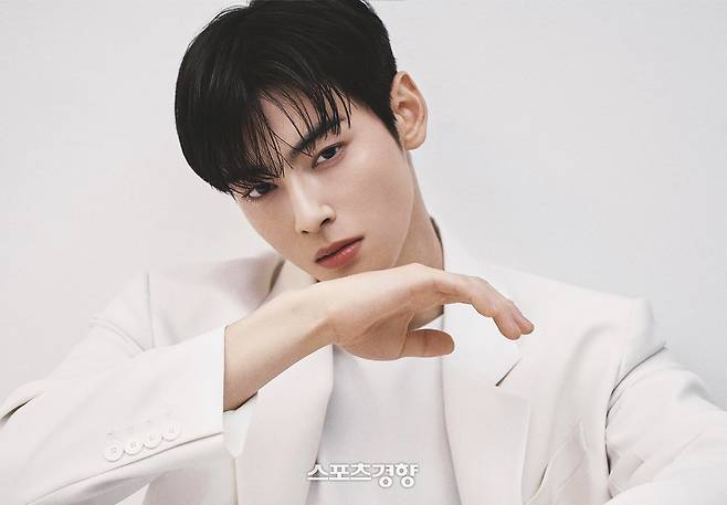 200억원대 규모의 조세 회피 의혹을 받는 아스트로 멤버 차은우. 경향신문 자료사진