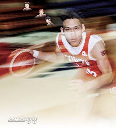 KBL SK나이츠 포워드 에디 다니엘 선수가 23일 서울 잠실 학생체육관에서 스포츠경향과 인터뷰하고 있다.  이준헌 기자