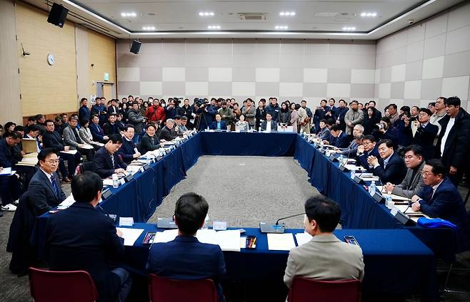 '광주전남 특별법 검토 시·도지사-국회의원 제3차 간담회' [광주시 제공. 재판매 및 DB 금지]