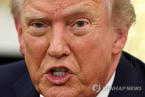 도널드 트럼프 미국 대통령 [로이터 연합뉴스 자료사진. 재판매 및 DB 금지]