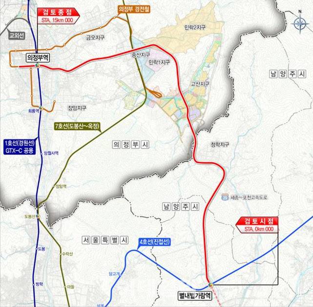 (노선도=의정부시 제공)