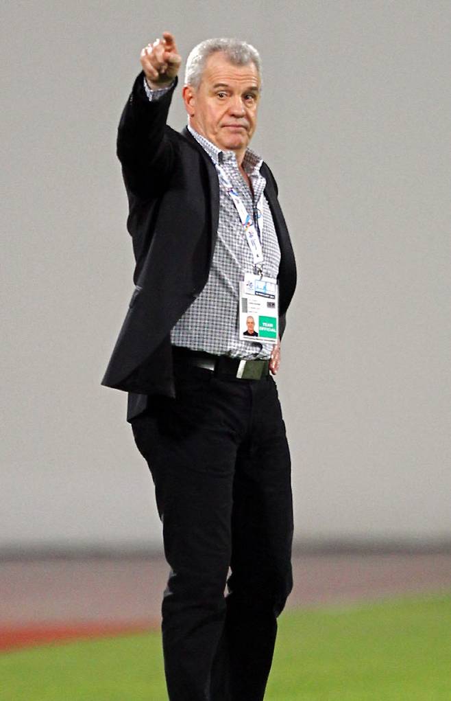 알와흐다 시절 하비에르 아기레 감독. 사진=AFPBB NEWS